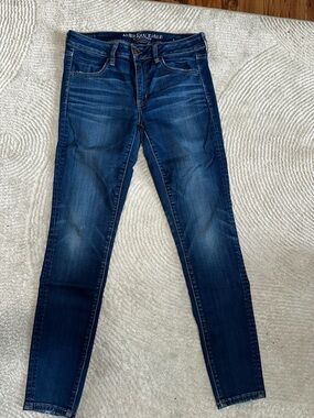 American Eagle Outfitters Women's Indigo Skinny Jeans